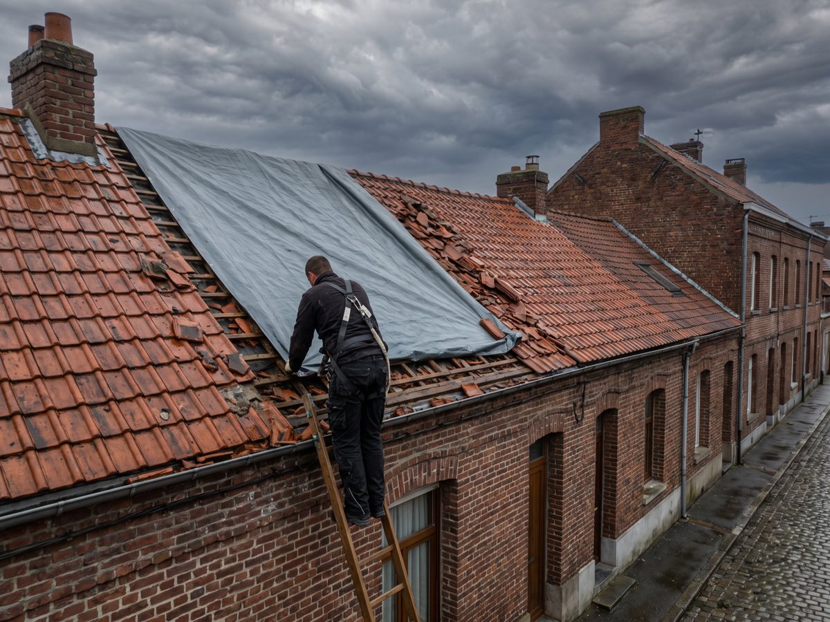 Dépannage et urgence toiture 24h/24 — SRB Couverture, Lille
